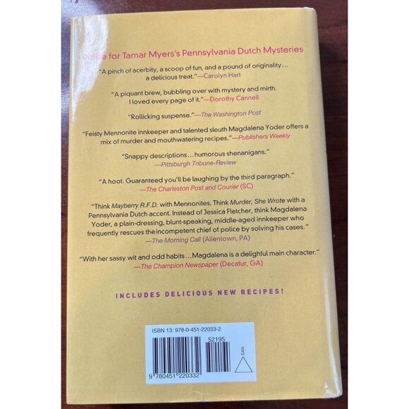 Hell Hath No Curry: A Pennsylvania Dutch Mystery 1st Print Hardcover Book - Picture 8 of 9